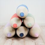 DIY Stoffe Inspiration - Kissen - Buntstift
