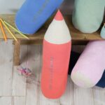 DIY Stoffe Inspiration - Kissen - Buntstift - Plott