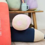 DIY Stoffe Inspiration - Kissen - Buntstift - Plott