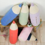 DIY Stoffe Inspiration - Kissen - Buntstift - Plott