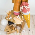 DIY Stoffe Inspiration - Kissen - Bleistift - Plott - Schultüte Bleistift