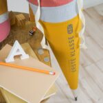 DIY Stoffe Inspiration - Plott - Schultüte Bleistift