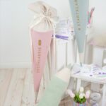 DIY Stoffe Inspiration - Plott - Schultüte Buntstift - Kissen - Bastelvorlage