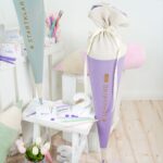 DIY Stoffe Inspiration - Schultüte Buntstift - Bastelvorlage - Plott - Kissen