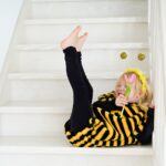 DIY Stoffe Outfit - Biene - Poncho - Leggings - Schelmy