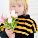 DIY Stoffe Outfit - Biene - Poncho - Schelmy