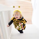 DIY Stoffe Outfit - Biene - Poncho - Schelmy