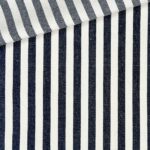 Denim – Streifen – Warmeiß/Dunkelblau