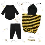 Poncho Kostüm – Paket Kleine Biene