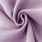 Waffel Jersey – Pastell Lavendel