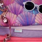 DIY Stoffe Mix - Paillettenband - Label