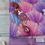 DIY Stoffe Mix - Paillettenband - Label