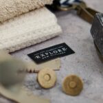 DIY Stoffe Mix - Magnet Verschluss - Label