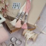 DIY Stoffe Mix - Label - Sticktwist - Baumwollband - Holzspule