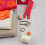 DIY Stoffe Mix - Gurtbandzubehör - Reißverschluss - Pompon