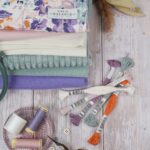 DIY Stoffe Mix - Knopf - Sticktwist - Garn