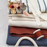 DIY Stoffe Mix - Reißverschluss - Garn