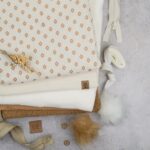 DIY Stoffe Mix - Label - Reißverschluss - Fellbommel - Knopf - Schrägband