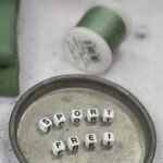 DIY Stoffe -Buchstabenperlen