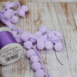 DIY Stoffe - Pomponborte - Garn