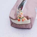 DIY Stoffe Inspiration - Kulturbeutel Handarbeitstasche Antique Rose