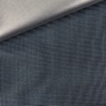 Leichter Outdoorstoff – wasserdicht – strukturiert – Denim Blue