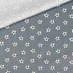 Popeline – Fussball – Stahlgrau