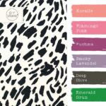 Farbkombi Viskose Animal Leo Zebra Schwarz Weiß