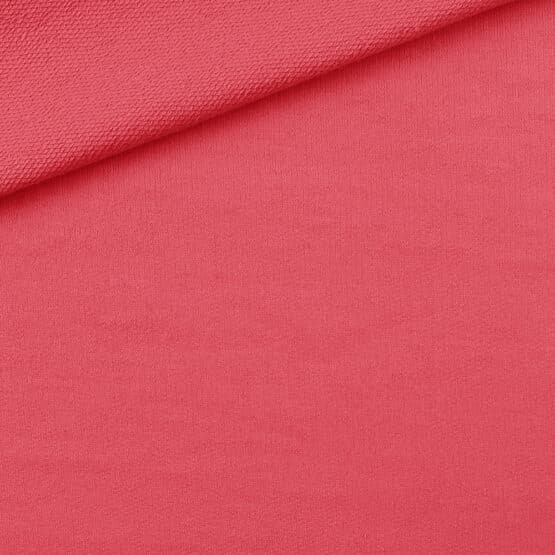 French Terry - Sommersweat - Dark Pink Coral