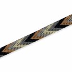 Gurtband 22 Mm Webmuster Pfeile Schwarz Natur Zimt Grau 2Gurtband – 22 mm – Webmuster Pfeile – Schwarz/Natur/Zimt/Grau