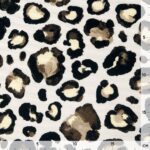 Leichter Canvas – Aquarell Leo Dots – Sand Beige