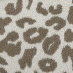 Teddyfleece – Leomuster – Sand Beige