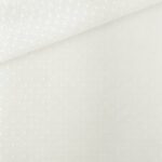 Tüllstoff – Dots Cremeweiß