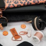 DIY Stoffmix - Label - Reißverschluss - Garn - Knopf - Gurtbandzubehör