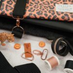 DIY Stoffmix - Label - Reißverschluss - Garn - Knopf - Gurtbandzubehör