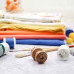DIY Stoffmix - Garn - Stempel - Pinsel