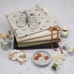 DIY Stoffmix - Kordel - Knopf - Garn - Label