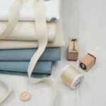 DIY Stoffmix - Stempelset - Garn - Baumwollband