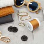 DIY Stoffmix - Gurtbandzubehör - Knopf - Label