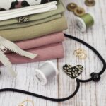 DIY Stoffmix - Knopf - Kordelstopper - Kordel - Knopf - Label - Garn