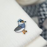 DIY Stoffmix - Patch Möwe