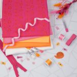 DIY Stoffmix - Reißverschluss - Garn - Schrägband - Knopf -Sticktwist - Patch