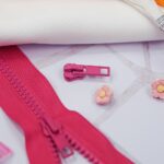 DIY Stoffmix - Reißverschluss - Schieber - Knopf