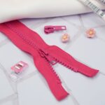 DIY Stoffmix - Reißverschluss - Stoffklammern - Knopf