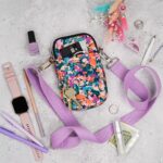DIY Stoffe Inspiration - Handytasche Konfetti Blüten