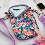 DIY Stoffe Inspiration - Handytasche Konfetti Blüten