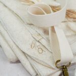 DIY Stoffe Inspiration - Handytasche Canvas Dunkles Natur