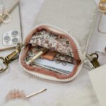 DIY Stoffe Inspiration - Handytasche Canvas Dunkles Natur