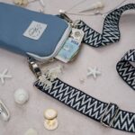 DIY Stoffe Inspiration - Handytasche Sea Blue