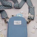 DIY Stoffe Inspiration - Handytasche Sea Blue